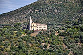 Il Santuario della Madonna di Quintiliolo visto dal centro di Tivoli. 